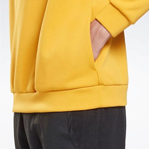 REEBOK Men's Training MYT OTH Semi Solar Gold Hoodie Sweatshirt NEW - Picture 4 of 6